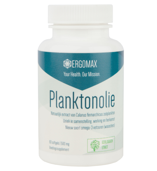 Ergomax - Planktonolie - 60 softgels