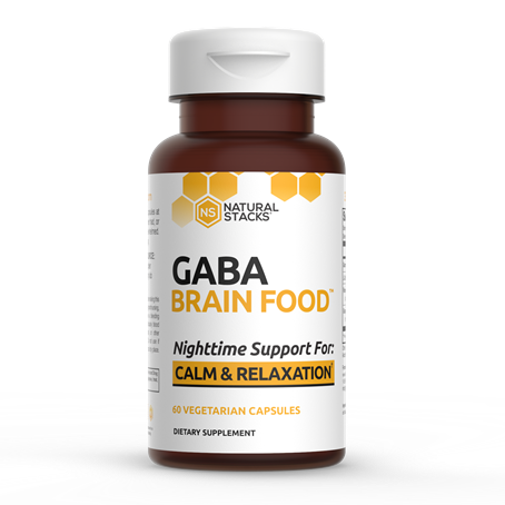 Natural Stacks - GABA Brain Food - 60 capsules