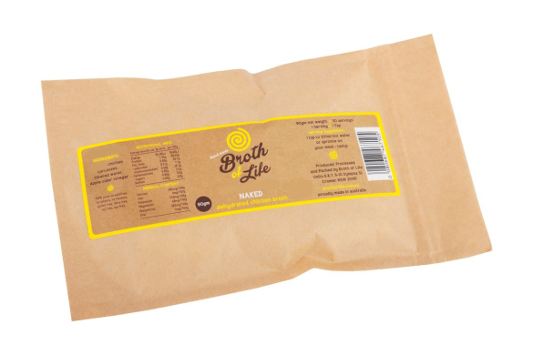 Broth of Life - Bottenbouillon naturel & kruidenvrij - Grasgevoerde Kip - 90 gram