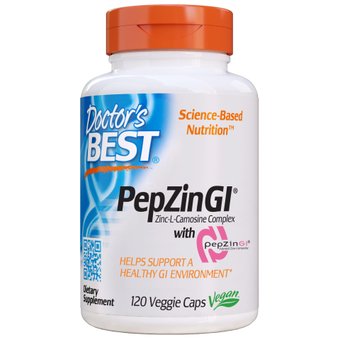 Verovering kort aansporing Zinc-L-Carnosine - PepZin GI® van Doctors Best exclusief bij Ergo