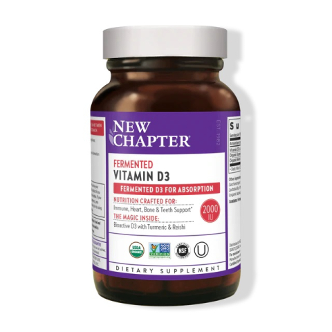 strottenhoofd Om toevlucht te zoeken passen Gefermenteerde Vitamine D3 - 60 tabletten van New Chapter exclusi