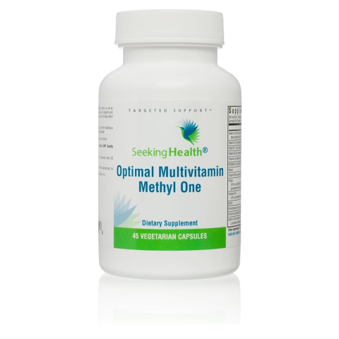 bodem hoekpunt etiket Optimal Multivitamine - Methyl One - Capsules van Seeking Health