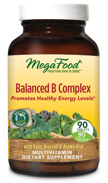 MegaFood - Natuurlijke Vitamine B Complex - 90 tabletten