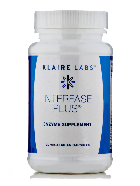 Klaire Labs - Interfase Plus - Biofilm Ontregelaar - 120 vegetarische capsules