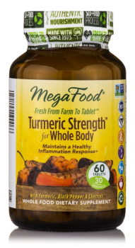 MegaFood - Turmeric Strength - Curcumine formulering - 60 tabletten